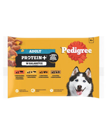 PEDIGREE Adult Protein+ kapsičky 4x85 g