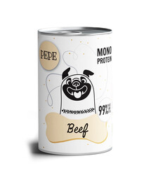 PAKA ZWIERZAKA PEPE Beef 99% (hovězí) 800 g monoproteinové krmivo