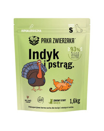 PAKA ZWIERZAKA Suché krmivo Krůta s pstruhem pro koťata S 1,6 kg