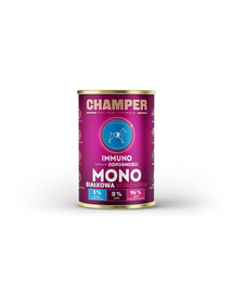 CHAMPER Immuno Hovězí monoproteinové krmivo pro psy 400 g