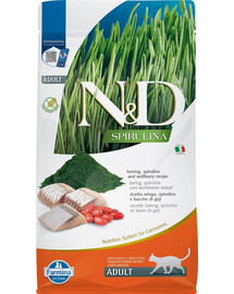 FARMINA N&D Spirulina Cat Adult Herring and Wolfberry 300 g