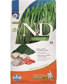 FARMINA N&D Spirulina Kitten Herring and Wolfberry 300 g