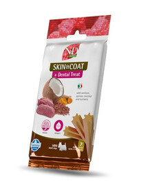 FARMINA N&D Quinoa Dental Treat Skin Coat Venison Mini 60 g (7 ks) zubní pamlsky pro psy malých plemen