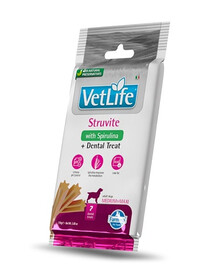 FARMINA Vet Life Dental Treat Struvite Medium/Maxi 100 g (7 ks) zubní pamlsky pro střední a velké psy