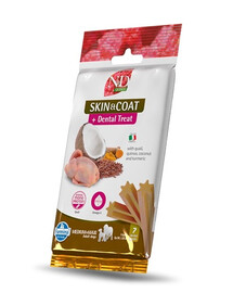 FARMINA N&D Quinoa Dental Treat Skin Coat Quail Medium/Maxi 100 g (7 ks) zubní pamlsky pro střední a velké psy