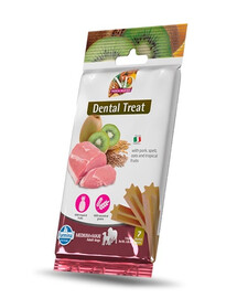 FARMINA N&D Tropical Selection Dental Treat Pork Medium/Maxi 100 g (7 ks) zubní pamlsky pro střední a velké psy