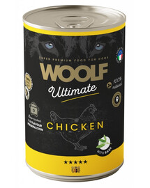 WOOLF Ultimate Adult Dog Chicken with Sage 400g mokré krmivo s kuřecím masem a šalvějí pro psy