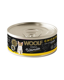 WOOLF Wild Cat Ultimate Kitten Chicken Pate 85g kuřecí paštika pro koťata