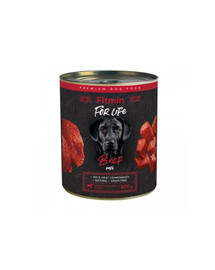 FITMIN For Life Beef Pate 800g hovězí paštika pro psy