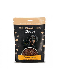 FITMIN For Life Chicken Jerky Sušené kuřecí maso pro psy a kočky 70 g