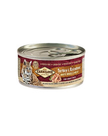 CARNILOVE Adult Cat Turkey and Reindeer 100g Mokré krmivo pro kočky s krůtou a soby