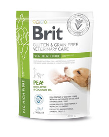 BRIT Veterinary Care Gluten and Grain Free Veg High Fibre 400g vegetariánské doplňkové krmivo pro psy