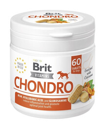 BRIT Vitamins Chondro 120g (60tabl.) přípravek podporující pohyblivost, kosti a klouby u psů