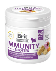BRIT Vitamins Immunity Booster 120g (60tabl.) přípravek pro psy podporující přirozenou imunitu