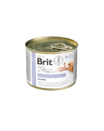 BRIT Veterinary Diet Grain Free Gastrointestinal 200 g łosoś z groszkiem na wrażliwy układ pokarmowy dla psa