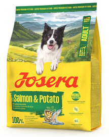JOSERA Salmon and Potato Adult 900g bezobilné krmivo pro psy s citlivým žaludkem