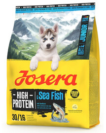 JOSERA High Protein Junior Sea Fish 900g krmivo pro štěňata s vysokým obsahem bílkovin