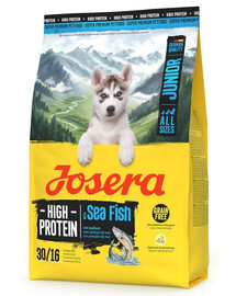 JOSERA High Protein Junior Sea Fish 3kg krmivo pro štěňata s vysokým obsahem bílkovin