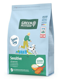 GREEN PETFOOD InsectDog Sensitive 3kg pro citlivé psy s hmyzem a rýží
