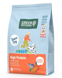 GREEN PETFOOD InsectDog with Salmon High Protein 3kg s hmyzím proteinem a lososem pro aktivní psy