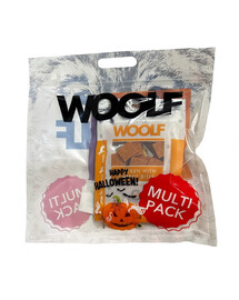 WOOLF Multipack Halloween 3x100g pamlsky pro psy