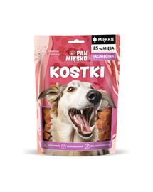 PAN MIĘSKO Jehněčí pamlsky v kostkách pro psy 100 g