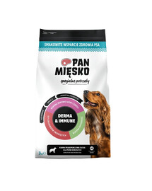 PAN MIĘSKO Krmivo pro psy Special Needs Derma and Immune Crisps M 3 kg