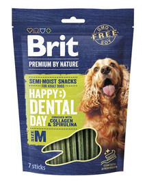 BRIT Premium Dog Dental Semi-moist Snack M 180 g dentální pamlsek pro malé a střední psy