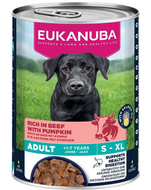 EUKANUBA Life Care Adult Rich in Beef 400 g psí paštika bohatá na hovězí maso a dýni