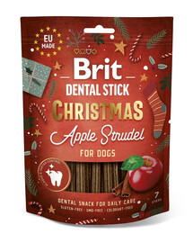 BRIT Christmas Dog Dental Snack 250 g vánoční dentální snack pro psy