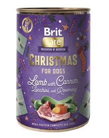 BRIT Care Dog Christmas Mono Protein Lamb 400g monoproteinové krmivo s jehněčím pro psy