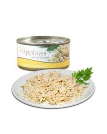 Applaws Natural Cat Food Kuřecí prsa 70g - Kuřecí vlhké krmivo pro kočky 70g