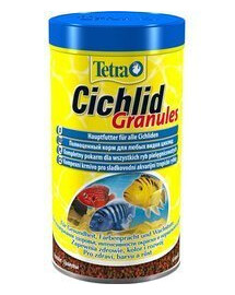 Tetra Cichlid Granules 500 ml  - krmivo pro středně velké Cichlidy 500 ml