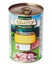 Versele-Laga Stuzzy Dog Monoprotein 400 g - hypoalergenní vlhké krmivo pro psy s kuřecím masem 400 g