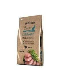 Fitmin Purity Urinary Turkey 400 g - granule pro kočky s poruchami močových cest s krůtím masem 400 g