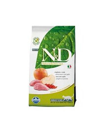 N&D Grain Free Boar & Apple Adult Cat granule pro dospělé kočky 10 kg