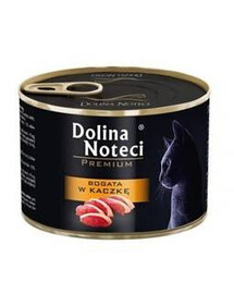 Dolina Noteci konzerva pro dospělé kočky všech plemen s kachním masem 185 g