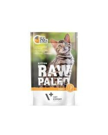 VETEXPERT RAW PALEO Kitten krůtí 100 g mokré krmivo pro koťata