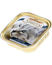 Versele-Laga Mister Stuzzy Cat 100g - vlhké krmivo pro kočky s hovězím masem 100g