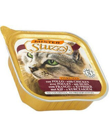 Versele-Laga Mister Stuzzy Cat Sterilized 100g - Kuřecí mokré krmivo pro sterilizované kočky 100g
