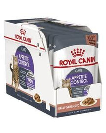 ROYAL CANIN Appetite Control Gravy kapsičky pro kočky s nadměrnou chutí k jídlu 12x 85 g