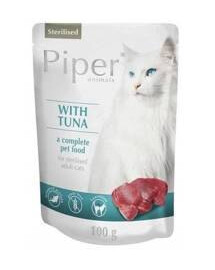 DOLINA NOTECI PIPER CAT Tuňák kapsička pro sterilizované kočky 100 g