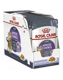 ROYAL CANIN Appetite Control Jelly vlhké krmivo pro kočky s nadměrnou chutí k jídlu 12x 85 g