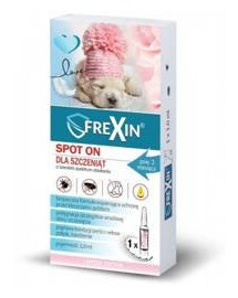 FREXIN Love kapky proti parazitům pro štěňata 1 ml