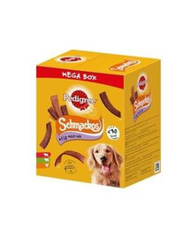 Pedigree Schmackos Drůbeží/Jag/Beef pamlsky pro dospělé psy 5 x 158 g