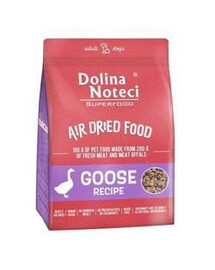 Dolina Noteci Superfood s příchutí husího masa granule pro psy 1 kg