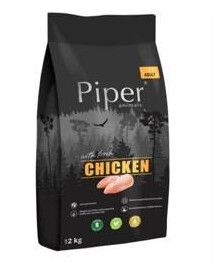 Piper s kuřecím masem 12 kg granule pro dospělé psy všech plemen