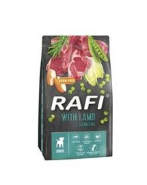 Rafi Junior granule pro psy s jehněčím masem 10 kg - granule pro dospělé psy