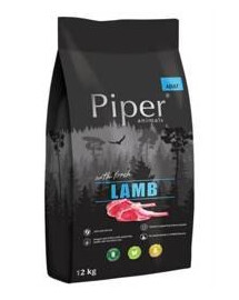 Piper Pellets Dog Lamb 12kg - Pelety vhodné pro všechna plemena dospělých psů
