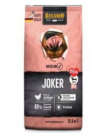 BELCANDO Baseline Joker Grain Free granule pro dospělé psy malých a středních plemen 12,5 kg
